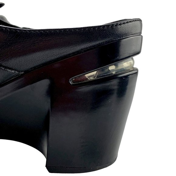 COLE HAAN Shelly D32475 Leather Buckle Mule Clogs‎ - Picture 7 of 13